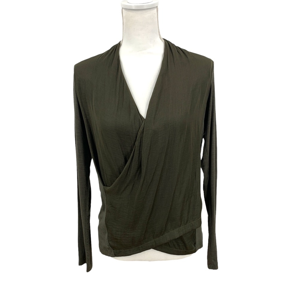 Anthropologie Dolan Crossroad Faux Wrap Top Sz XS